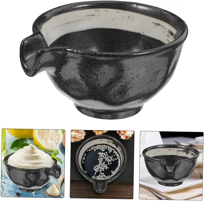 Porcelain Dipping Dish with Spout Heat Resistant Sauce Bowl for Soy Vinegar and Condiments Compact Mini Appetizer Plate for Kitchen and Outdoor Dining