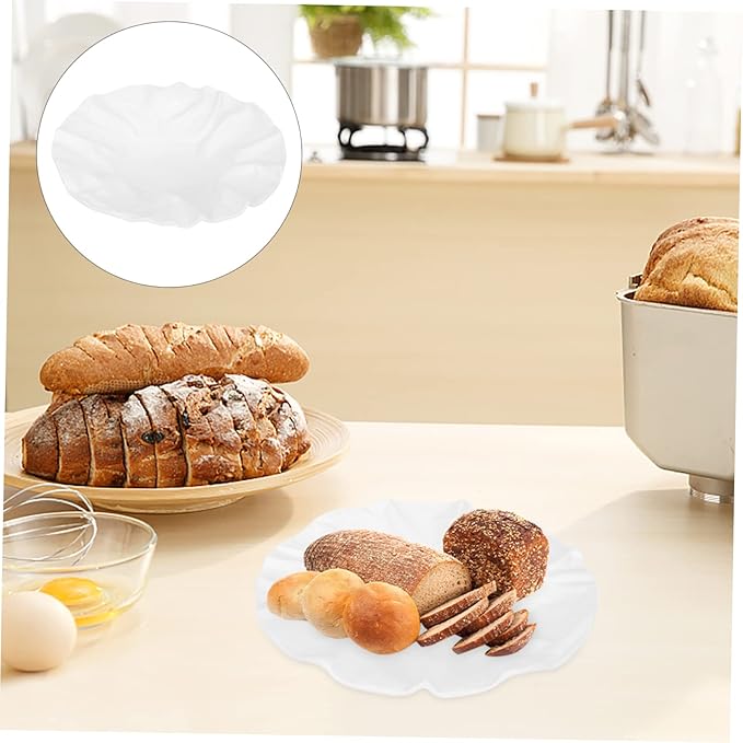 Alipis Ceramic Plate White Dinnerware Salad Plates Snack Serving Trays for Wedding Banquet Hotel Multi-function Dessert