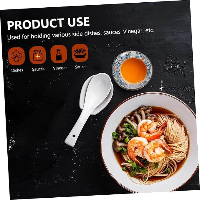 PRETYZOOM 3pcs Japanese Glazed Ceramic Plates Dipping Bowl Seasoning Dish Salad Plate Easy Clean