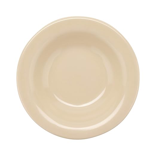 GET BF-050-T Melamine Narrow Rim Fruit/Dessert Bowl, 3.5 Ounce, Tan (Set of 12)