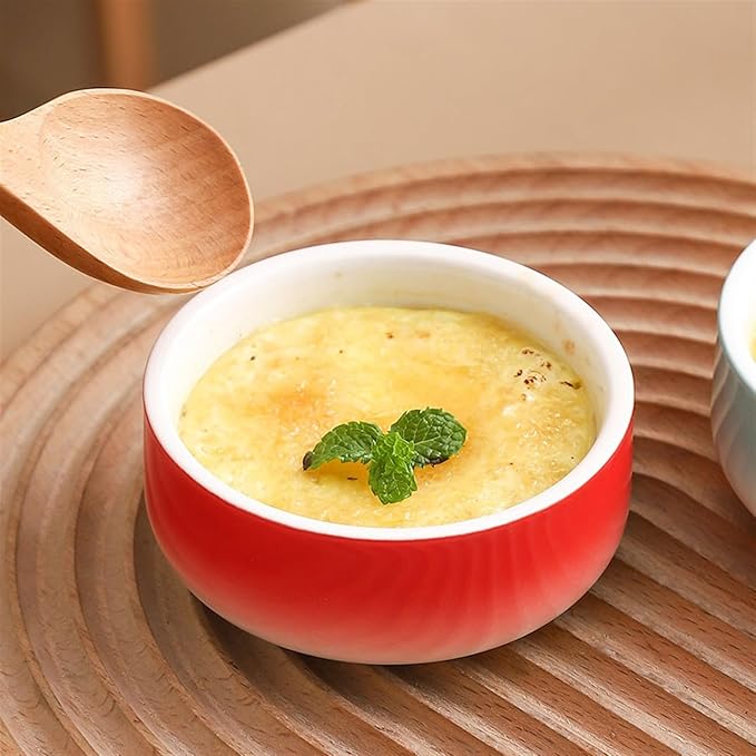Appetizer Plates Dessert Snack Bowl Ceramic Commercial Hotel Platter Seasoning Sauce Bowl Exquisite Snack Plate for Condiment(Red)
