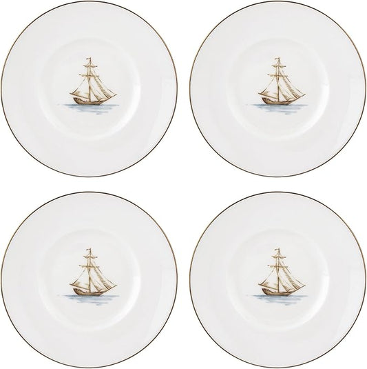 Lenox 897266 British Colonial Tradewind Dessert Plates, Set of 4