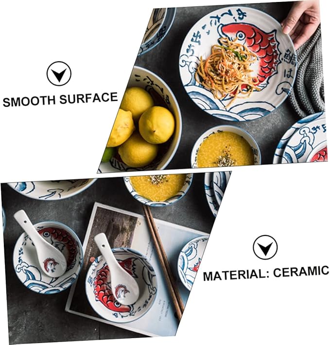6 Pcs Seasoning Dish Seasoning Plate Metal Practical Plates Sushi Dipping Bowl Japanese Dishes Bowl Ceramic Sauce Dish Flatware Appetizer Plates Dessert Pearlescent Ceramics