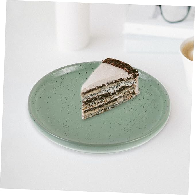 Ceramic Serving Plate Vintage Style Snack Dish Functional Appetizer Plate for Fruits Dips Easy to Clean for Home Dining Catering