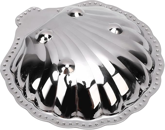 Zerodis Stainless Steel Tray Serving Trays Tray Metal Food Serving Platter Decorative Snack Dish Kitchen Utensils for Wedding Gathering Parties Nuts Dried Fruits Stainless Steel