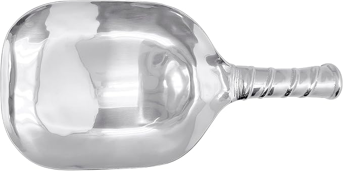MARIPOSA Pickleball Paddle Server | Silver | Brillante | Tableware | Servers | Recycled SANDCAST Aluminum | Handmade in Mexico