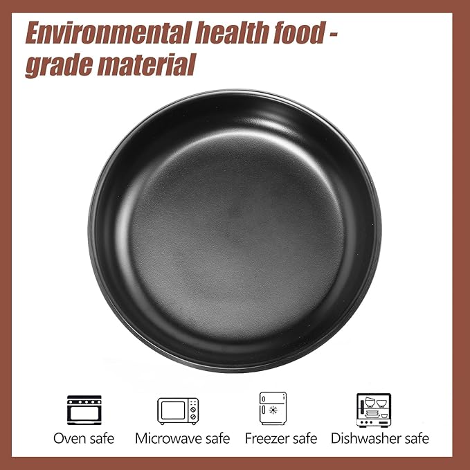 2pcs Melamine Sushi Plates and Snack Dishes 335ml Imitation Ceramic Food Bowls Sturdy Plastic Appetizer Plates for Home Dining and Ktv Bar Use
