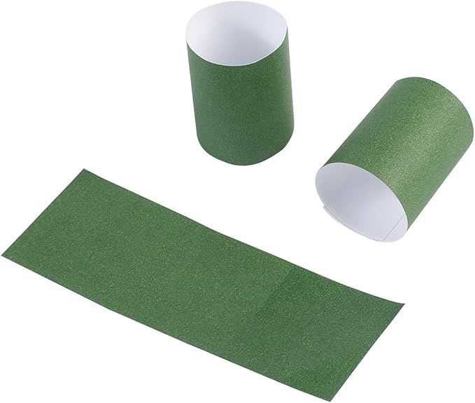 Gmark Paper Napkin Band Box of 2500 (Hunter Green), Paper Napkin Rings self Adhesive GM1054
