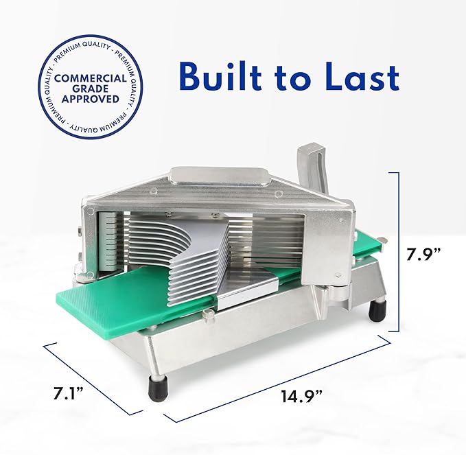 New Star Foodservice 39948 Pushing Block for Commercial Tomato Slicer, 3/16-Inch