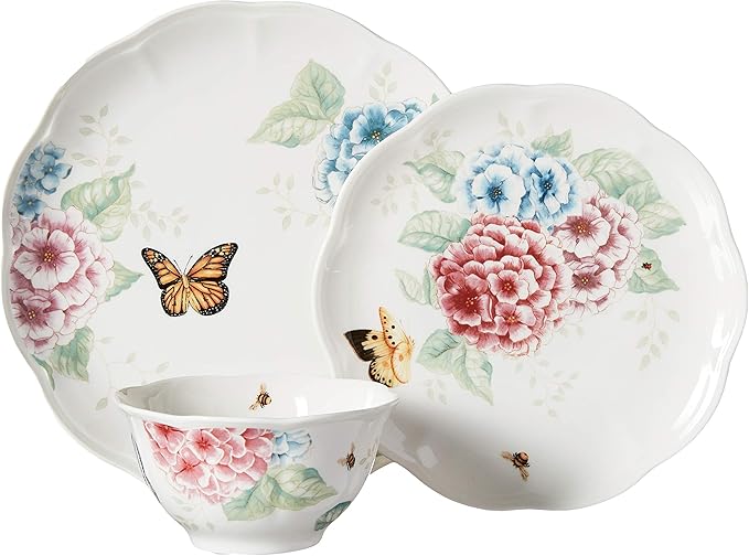Lenox 849407 Butterfly Meadow Hydrangea 12Pc Set