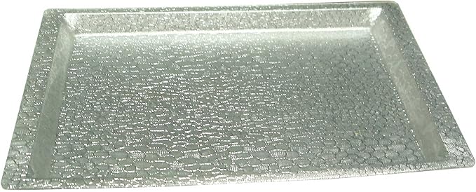 Winco Display Tray, Silver, Acrylic