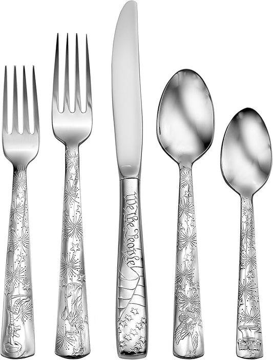 Liberty Tabletop Liberty 20pc Flatware Set Service For 4 MADE IN USA