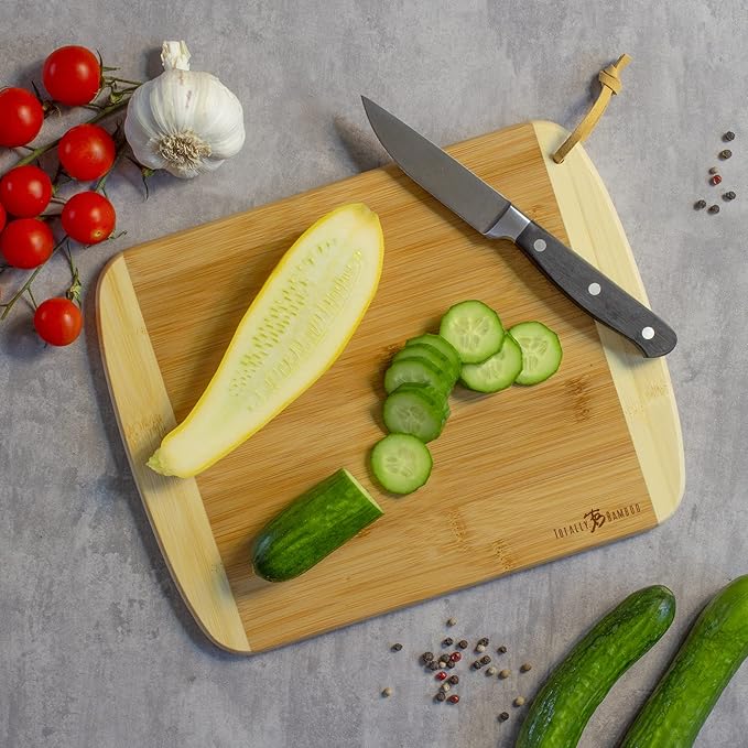 Totally Bamboo A Slice of Life Nevada State Serving and Cutting Board, 11" x 8.75"