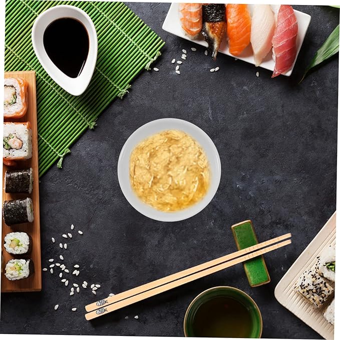 HEALLILY 6pcs Ceramic Dipping Plates Appetizer Sauce Dishes for Parties Picnics and Home Use Compact and Easy to Clean Condiment Bowls for Sauce and Vinegar