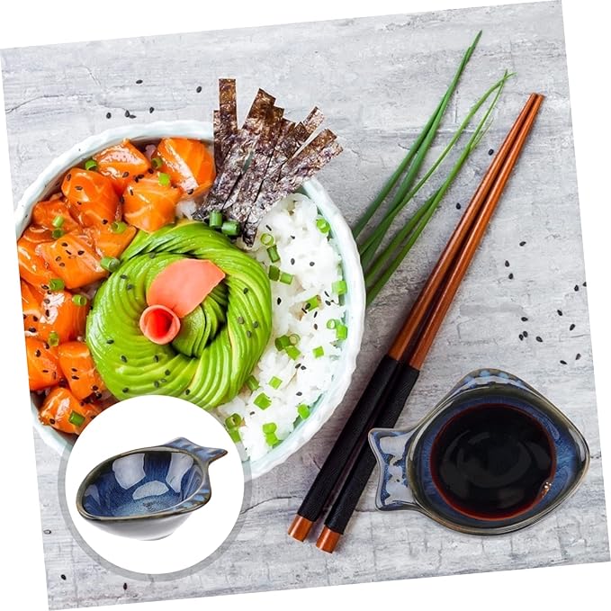 Animal Shaped Dip Plate Ceramic Serving Bowl Appetizer Plate for Boys and Girls