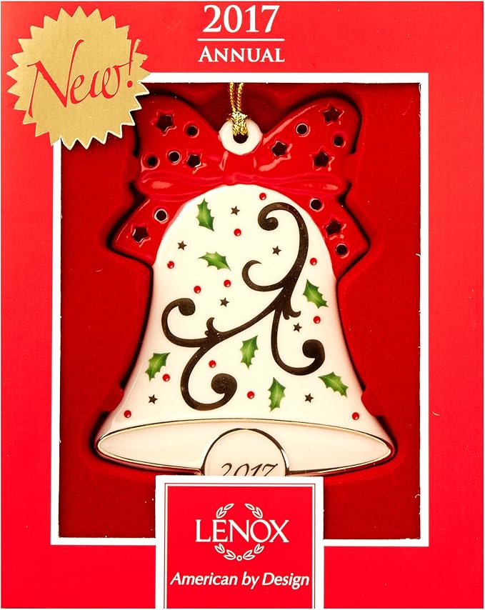 Lenox Annual China Ornaments 2017 Joyous Tidings Bell