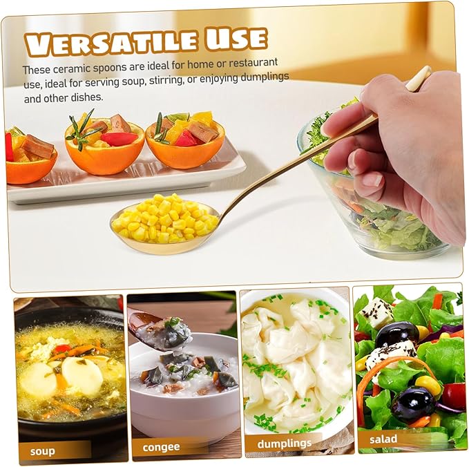 Zerodeko 11-pc Stainless Steel Cutlery Set Serving Utensils Spoons Tongs Forks for Buffet Catering Parties Silverware Set