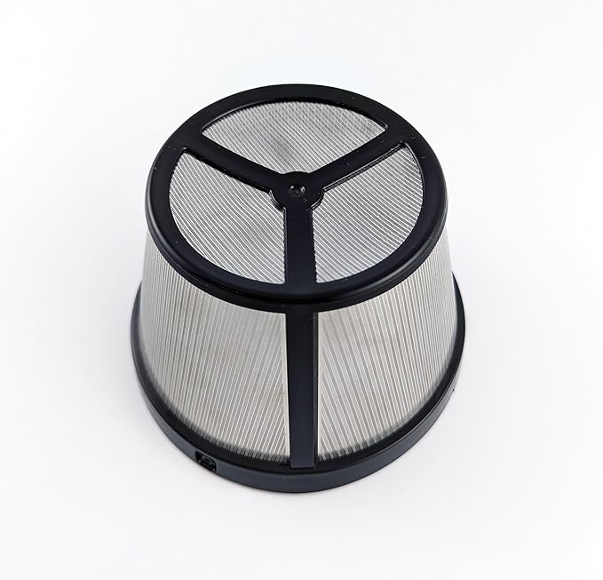 NRP 304 Stainless Steel Permanent Coffee Filter made for BUNN Coffeemaker 10cup & Other 12-14 cup Filter Coffeemakers | Basket filter with handle