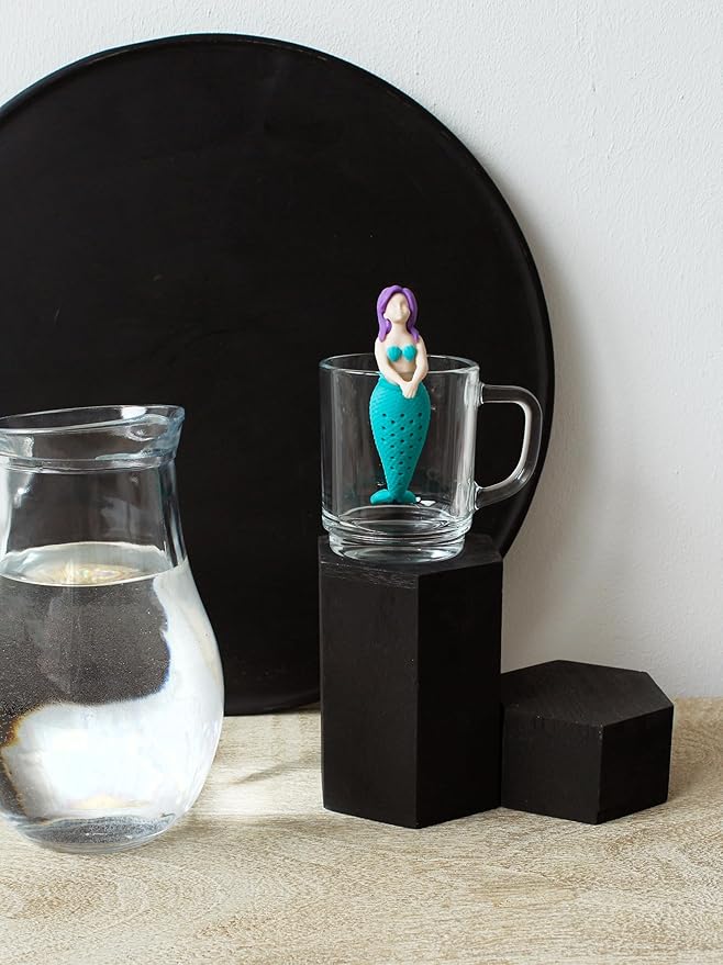 Winkee - Cute Animal Tea Infuser: Tea Egg for Loose Tea | Fun Tea Infuser | Tea Strainer for Cup | Silicone Spice Strainer | Animal-Shaped Tea Ball