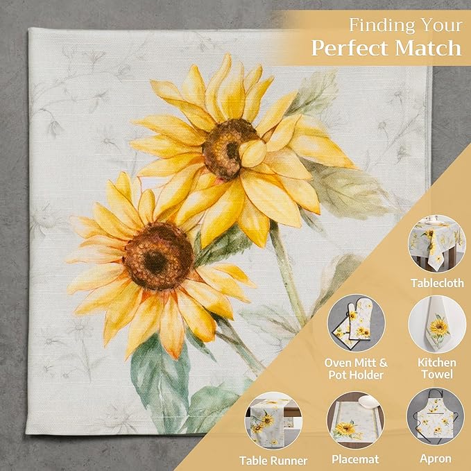 Maison d' Hermine Cloth Napkins Set of 4 100% Cotton Everyday Reusable Square Napkins Cloth Washable, Dinner, Party, Wedding, Restaurant, Spring/Summer (Candice, 20" x 20")
