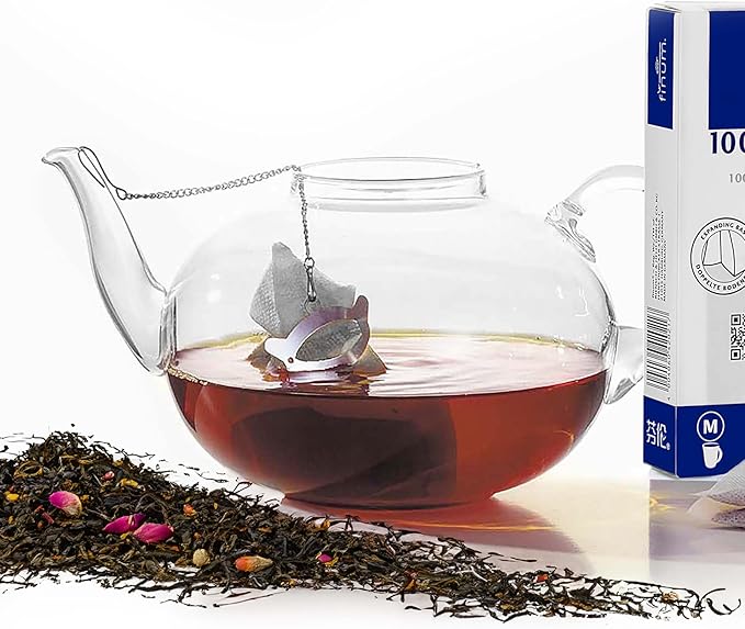 Finum Tea Click - Stainless Steel Clip for Tea Bag Filters