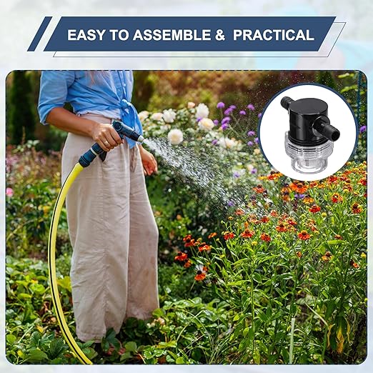PATIKIL 1/2 Inch Water Pump Strainer, in-Line Strainer with 80 Mesh Stainless Steel Filter Sprayer Filter for Garden Irrigation Pressure Washer Inlet