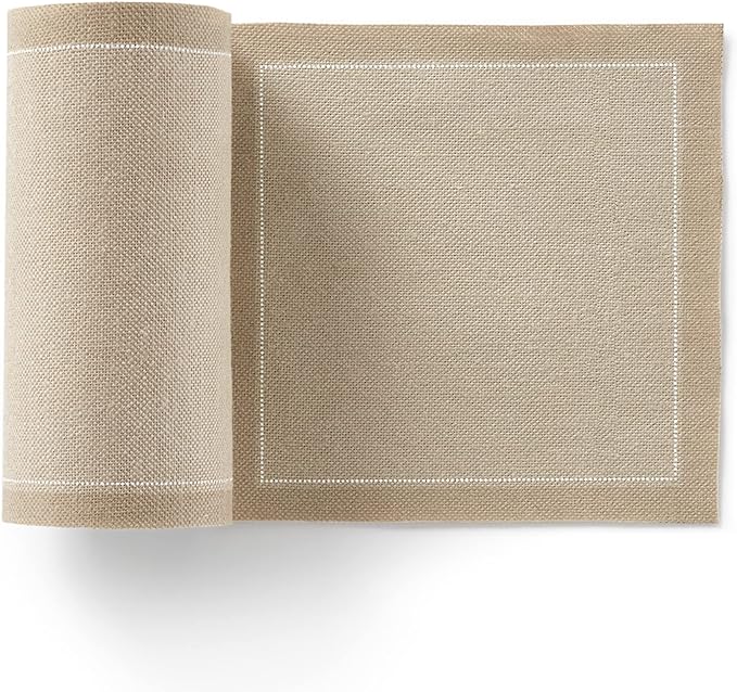 MY DRAP Cotton Cocktail Napkin, 50 units per roll, 4.5 x 4.5-Inch, Sand