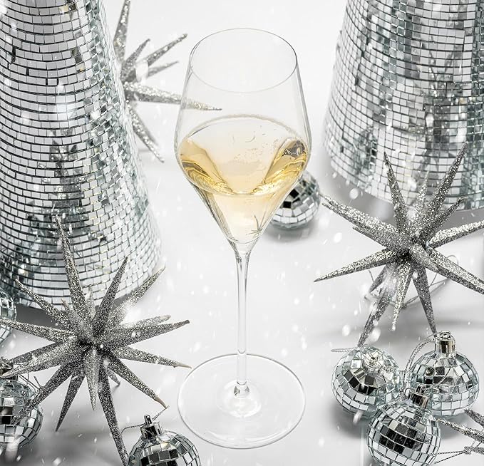 Zalto Denk'Art Champagne Hand-Blown Crystal Wine Glasses | Set of 2
