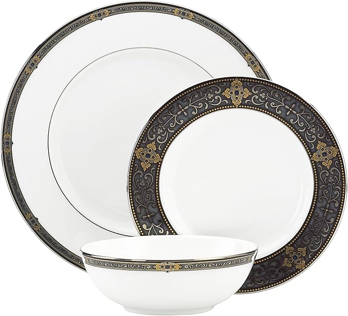 Lenox 844298 Vintage Jewel 3-Piece Place Setting