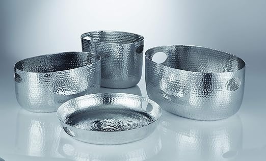 American METALCRAFT, Inc. American Metalcraft ATHS9 Hammered Aluminum Beverage Tub, Silver, 7 3/4-Quarts