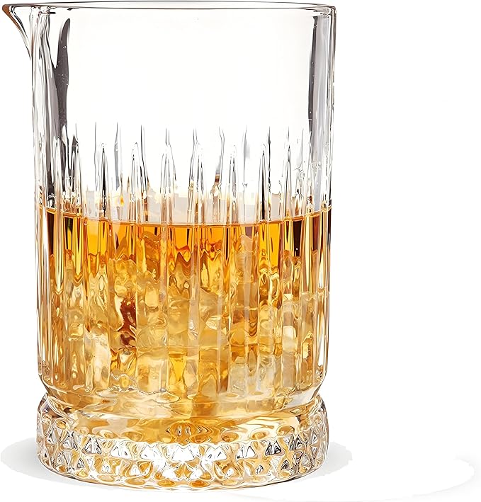 21oz Cocktail Mixing Glass Bartender Barware Drinking Glasses Cups Bar Mixing Glass Bartender Kit for Martini, Manhattan, Old Fashioned - Water, Ice Coffee, Cocktail, Cold Beverage