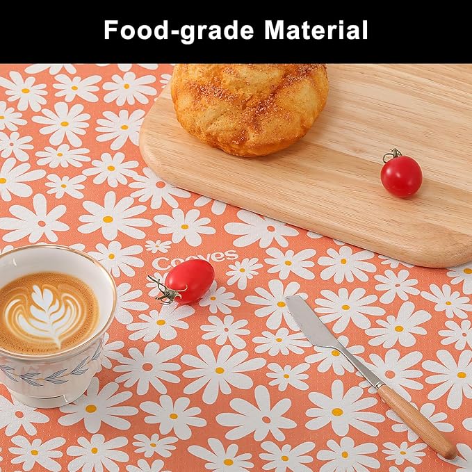 Cooyes Shelf Liner – Premium Non-Adhesive Cabinet & Drawer Liner for Kitchen – Waterproof Shelf Paper with Modern Pattern – Durable EVA Cabinet Mat – Easy to Cut （11.8" W x 118" L）