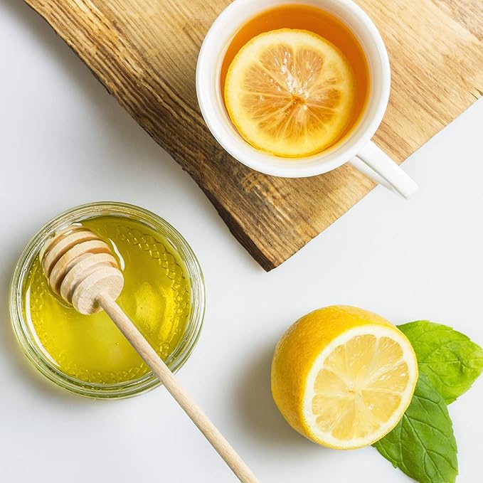 Fox Run Honey Dipper, Wood Honey Stirring Stick, 6.25"