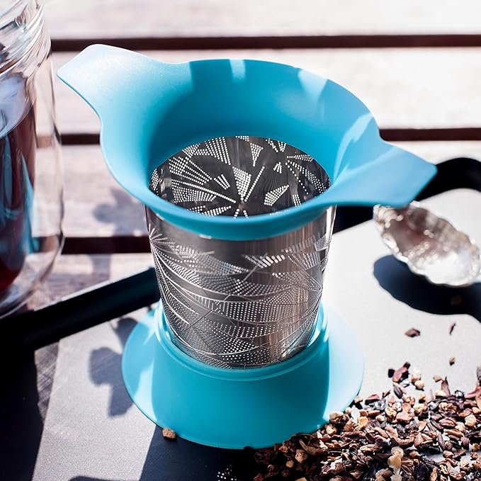 Tea Basket For Loose Tea Loose Leaf Tea Steeper For Loose Leaf Tea Stainless Tea Infuser Fine Mesh Tea Infuser Tea Filter Strainer Tea Diffusers For Loose Tea Brewer (Reflection)