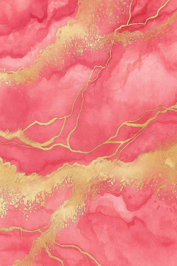 Vibrant Pink Gold Modern Abstract Marble Wavy Texture Home Office Rugs 8x10 for Living Room Bedroom Dining Room Soft Non Slip Large Area Rug Nursery Dorm Kitchen Liquid Aesthetic Art Deco Lux Carpet