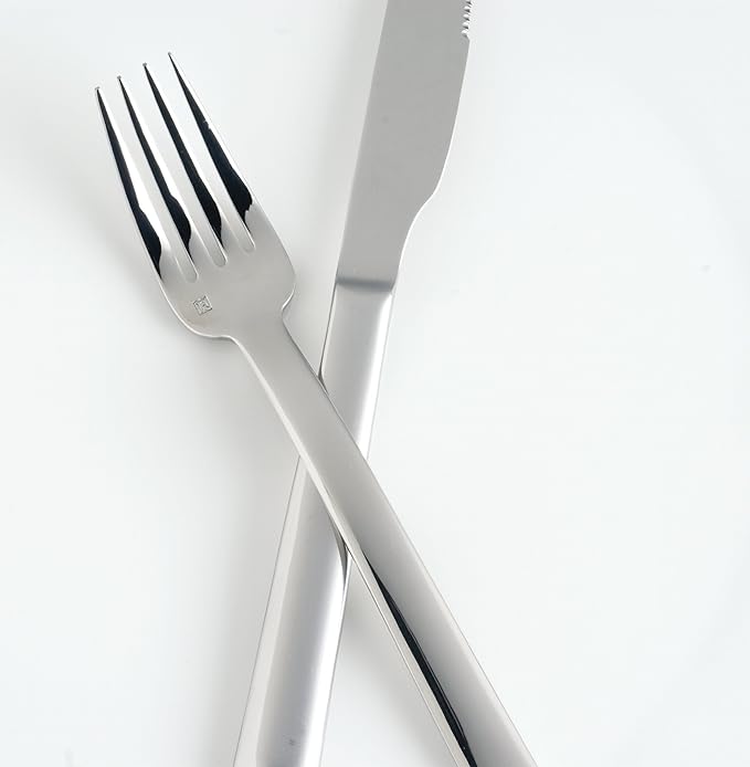 Fortessa Still 18/10 Stainless Steel Flatware Table Fork, Set of 12