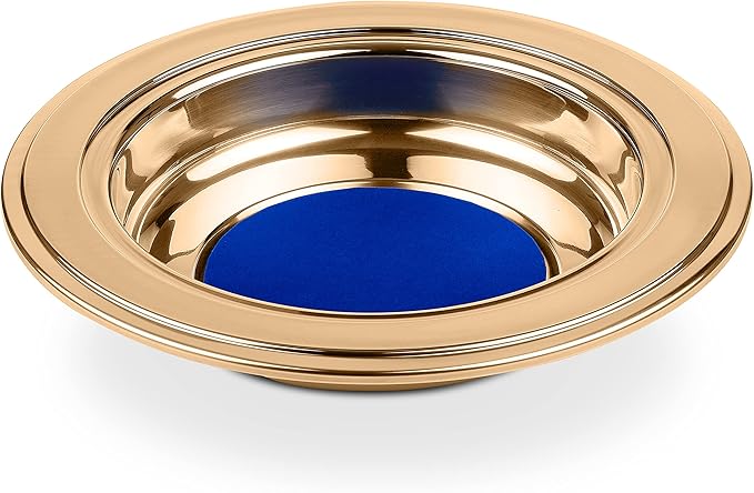 Premium Gold Stainless Steel Offering Trays for Church Collections