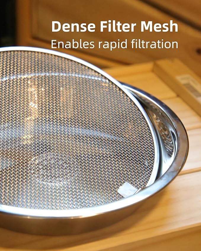 Stainless Steel Tea Tray, 11×11×2 inch, Water Storage, Chinese Kungfu Tea Serving Tray, Multipurpose Oil Strainer and Drain Basket, for Coffee Table, Kitchen, Living Room