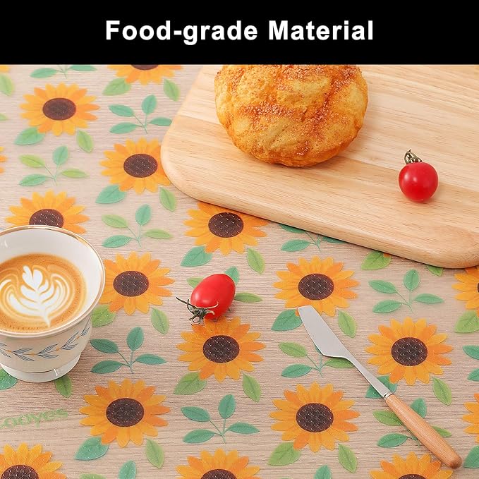 Cooyes Shelf Liner – Premium Non-Adhesive Cabinet & Drawer Liner for Kitchen – Waterproof Shelf Paper with Modern Pattern – Durable EVA Cabinet Mat – Easy to Cut （11.8" W x 118" L）