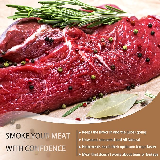 Brown Butcher Paper Roll - 24 Inch X 200 Feet For Cooking, Packing & Smoking