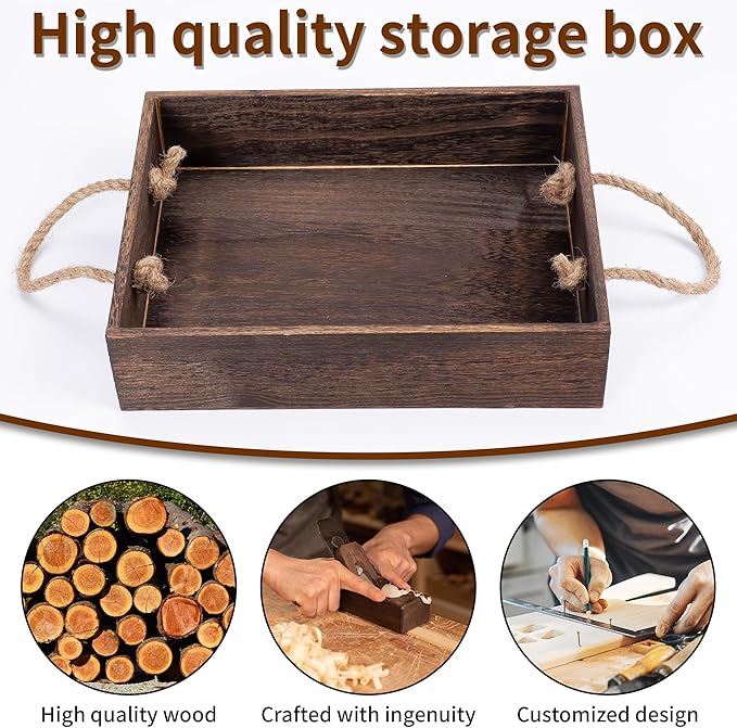 2 Pack Wooden Serving Tray for 9x13 Disposable Aluminum Foil Pans | Durable Wood Pan Holder for Baking, Party, Outdoor Gatherings, and Camping | Kitchen and Dining Essentials for Food and Desserts