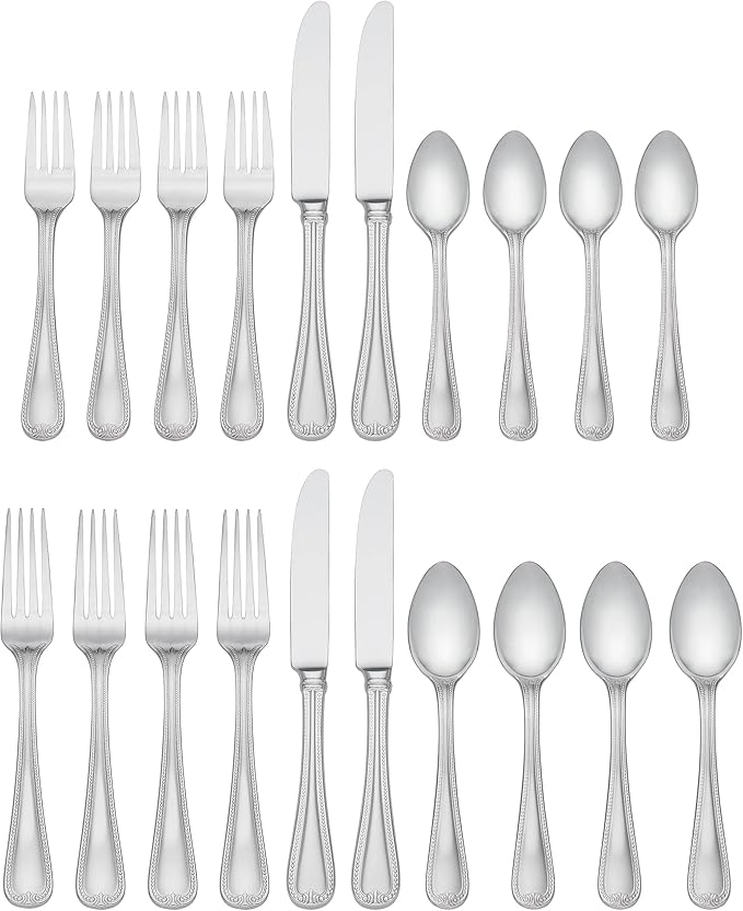 LENOX Off- White French Perle 4-Piece Place Setting & Vintage Jewel 5-Piece Place Setting