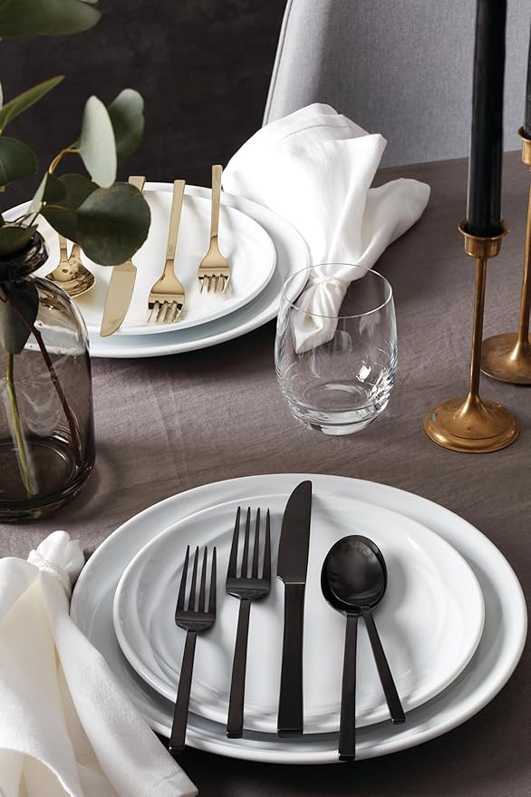 Allay Mixed 40 Piece Everyday Flatware Set, Service For 8