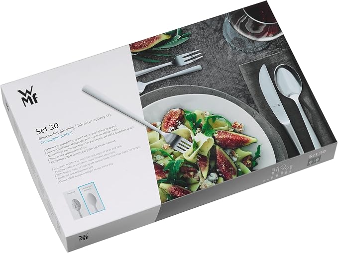 WMF Cutlery Set 30-Piece for 6 People Philadelphia Cromargan 18/10 Stainless Steel Polished