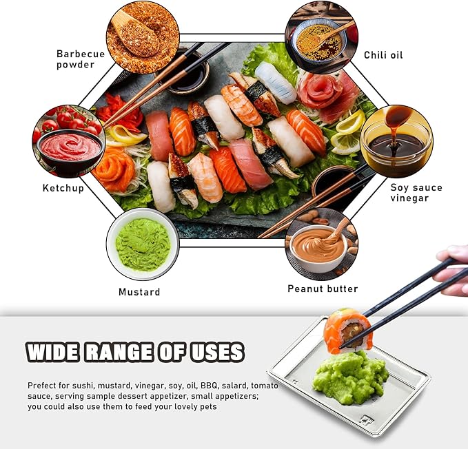 400 Pack Disposable Plastic Sauce Dishes, Silver, Rectangular, Stackable, Eco-Friendly, Ideal for Condiments and Appetizers