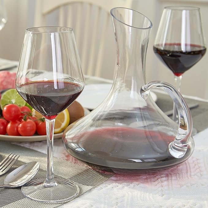 HAHASHOW Unbreakable Wine Glass, Tritan Plastic Red/White Wine Glasses, 15 oz wine Glasses, Dishwasher available Glassware, Set of 6, for Picnic, Pollside, Wedding, Party Gift