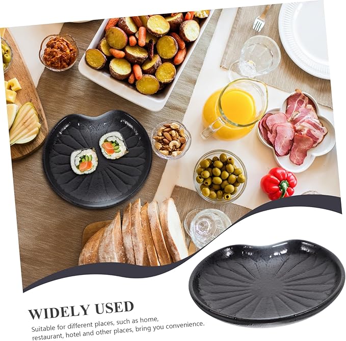 PRETYZOOM Vintage Japanese Design Plates Ceramic Snack Trays Fruit Dishes Decorative Serving Trays for All Occasions