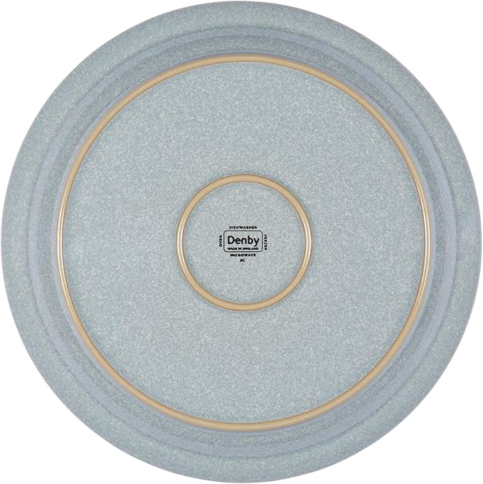 Denby Dinnerware Set, Grey, 4 Pieces, Oven, Microwave, Dishwasher Safe