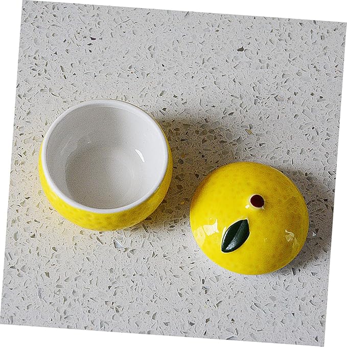 PRETYZOOM 1Pc Ceramic Orange Snack Sauce Dish Japanese Style Dipping Plate for Condiments Appetizers More Versatile Food Sauce Dish for Home Restaurant Use