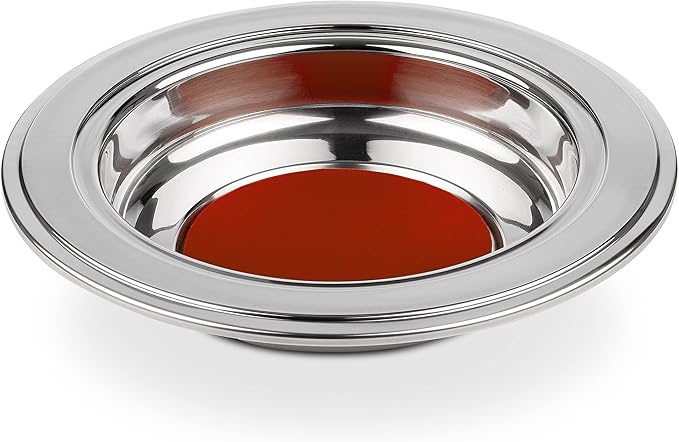 Premium Stainless Steel Offering Trays & Plates for Church Collection